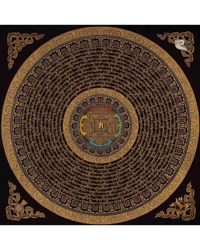 Om Mandala Thangka