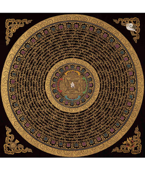 Om Mandala Thangka