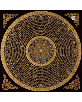 Om Mandala Thangka