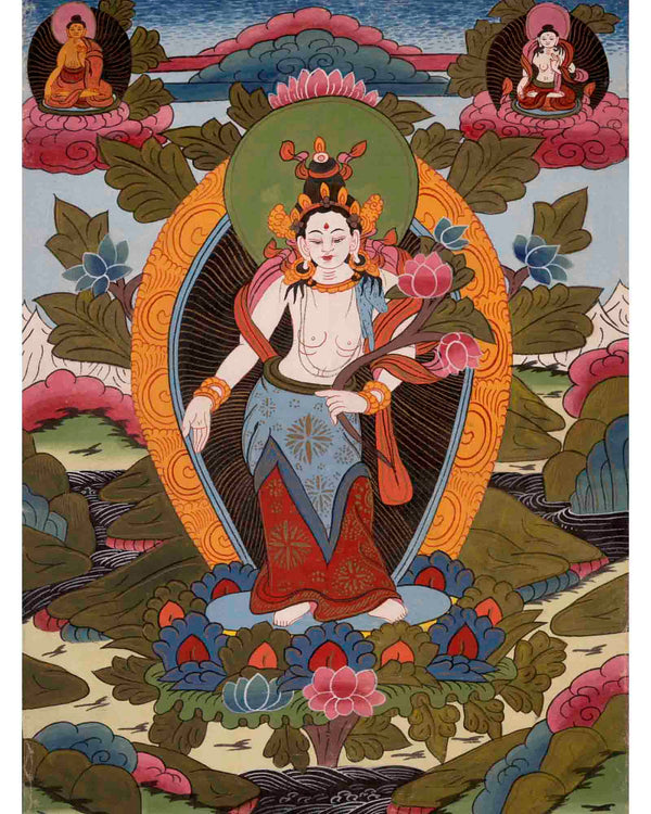 Padmapani Lokeshvara Thangka