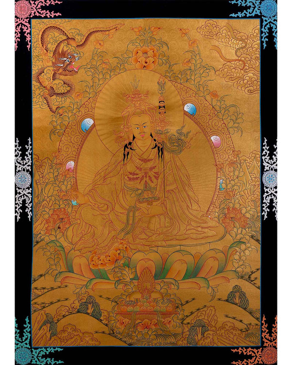 Padmasambhava Thangka Painting