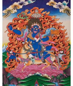 Palden Lhamo Thangka