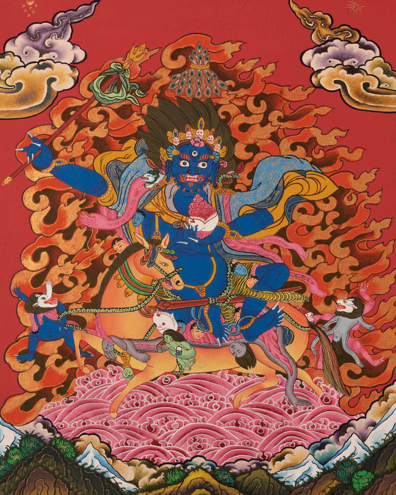 Palden Lhamo Thangka 