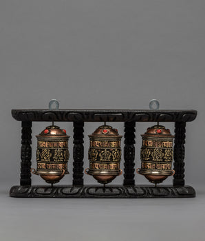 Tibet Prayer Wheel 