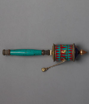 Buddhism Prayer Wheel | Mantra Crafted On the Wheel