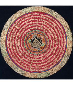 Precious Stone Mandala Thangka