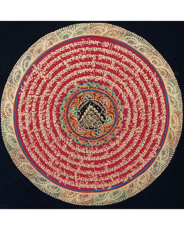 Precious Stone Mandala Thangka