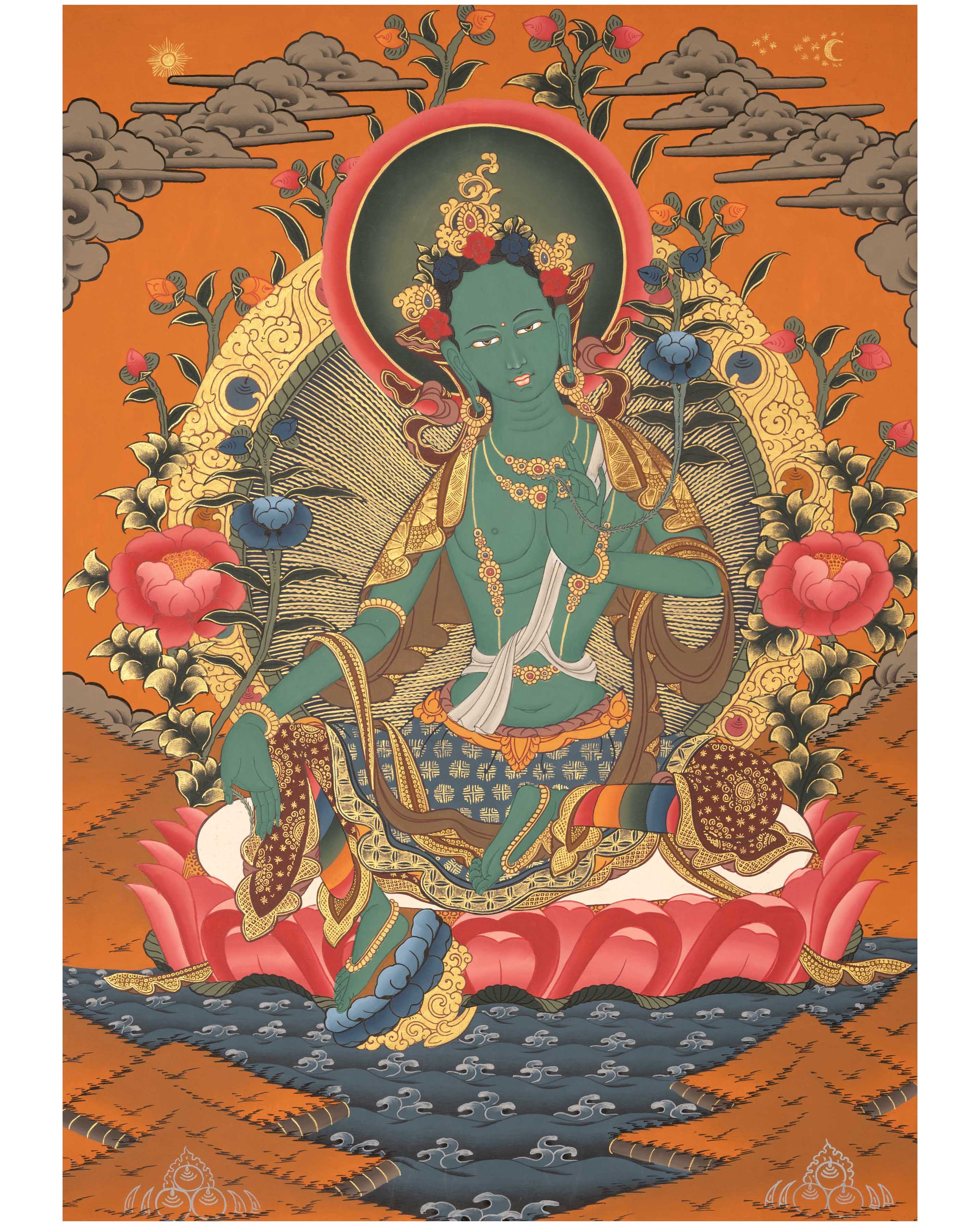 QualityGreenTaraThangka