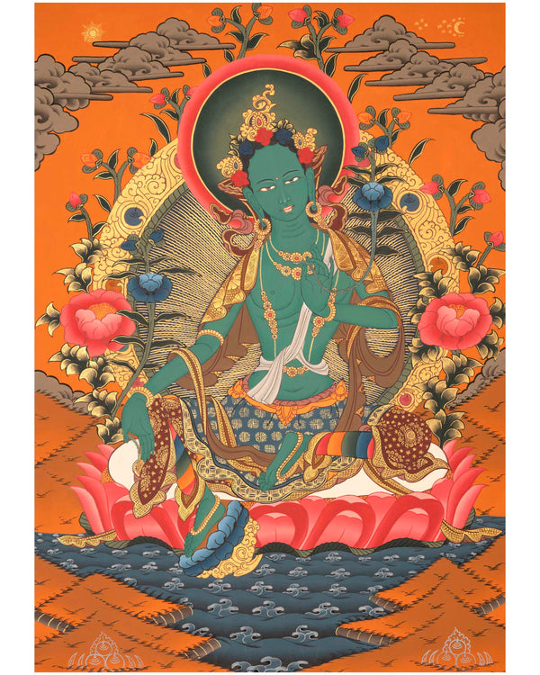 QualityGreenTaraThangka