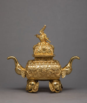 Elephant Incense Burner