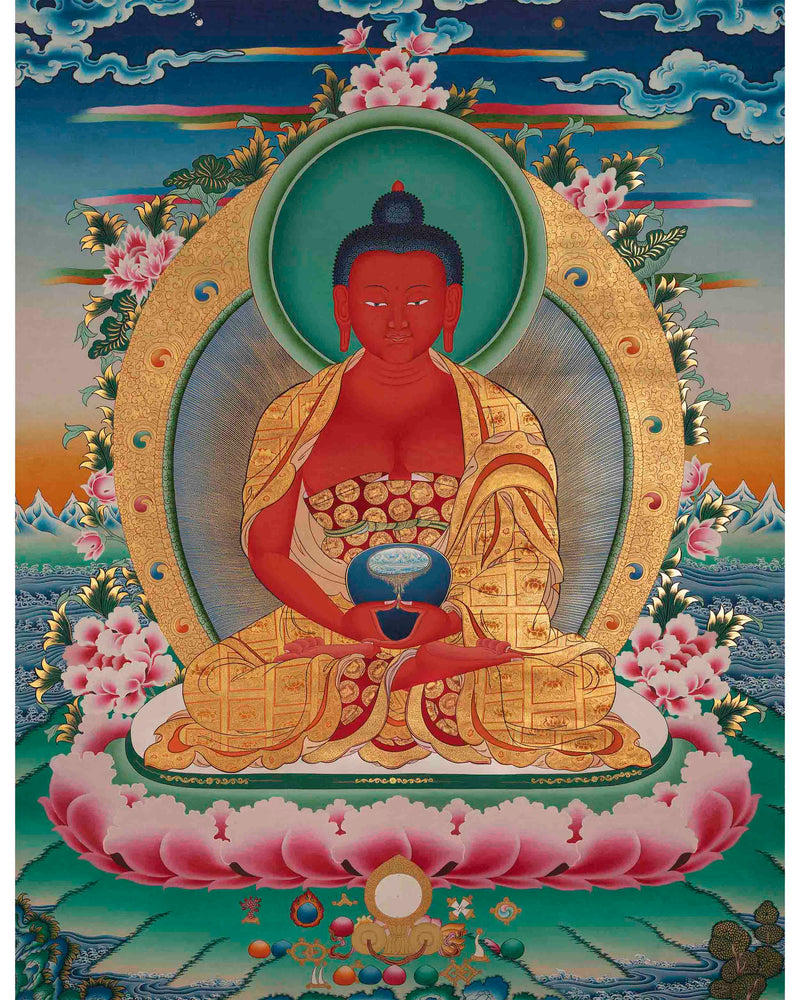 Red Amitabha Buddha