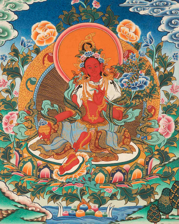 Red Tara Thangka