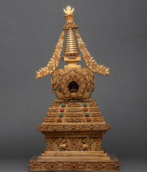 Religious Buddhist Stupa