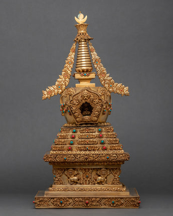 Religious Buddhist Stupa