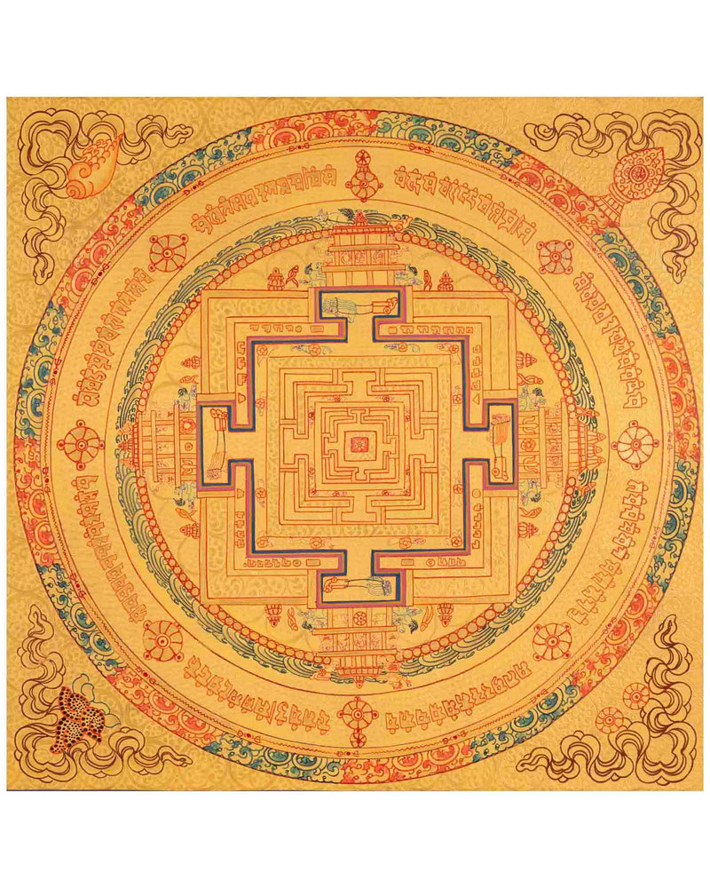 Religious Mandala Thangka