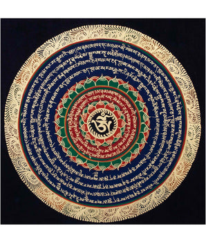 Round Mandala Thangka