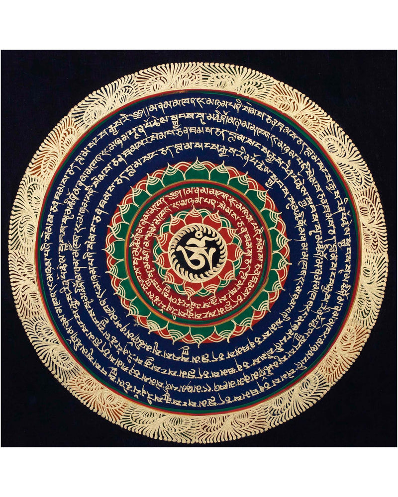 Round Mandala Thangka