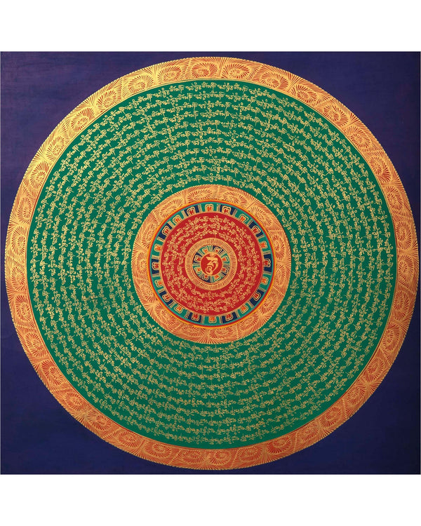  Round Mandala Thangka