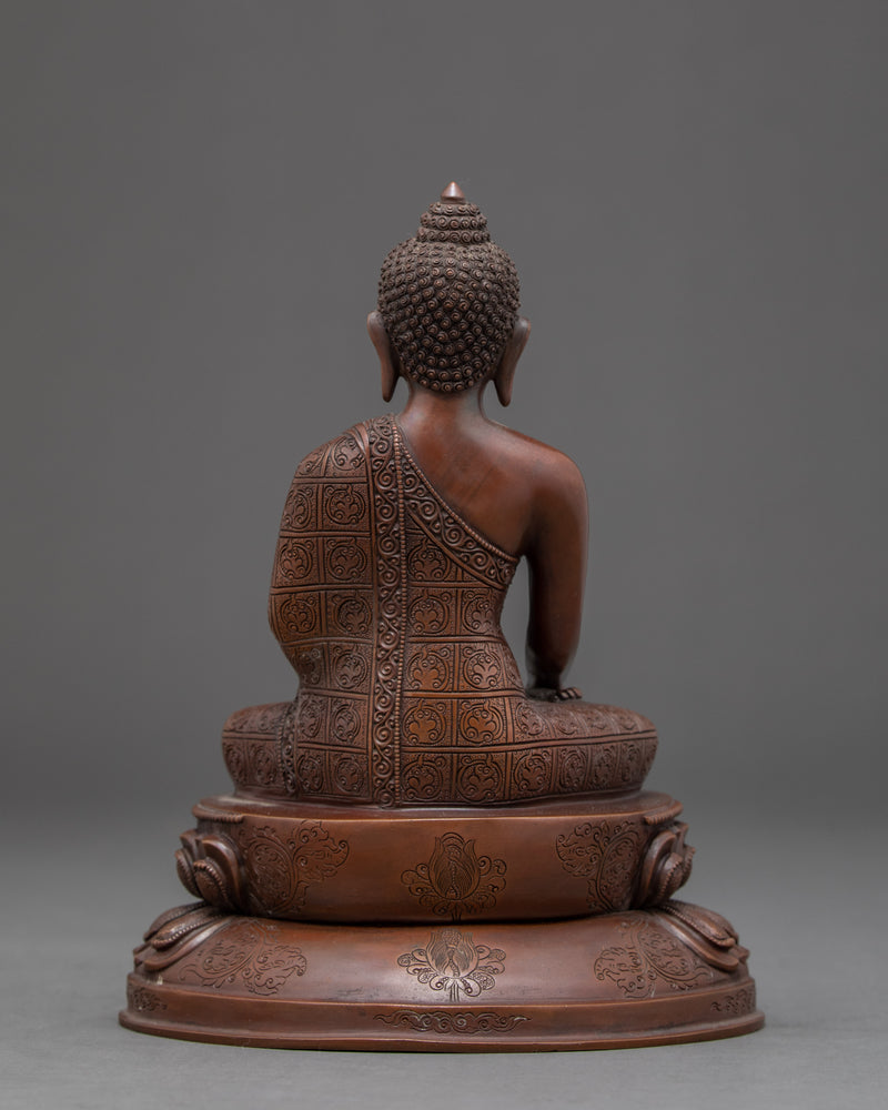 Shakyamuni Buddha Statue | Religious Handcrafted Art | Buddhist Home Decors