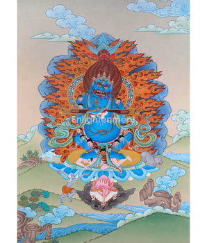 Sakya Mahakala Thangka Art