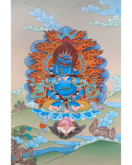 Sakya Mahakala Thangka Art