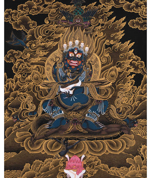 Sakya Mahakala | Protector Deity Thangka
