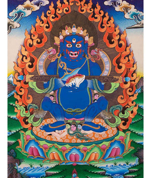 Sakya Mahakala Thangka
