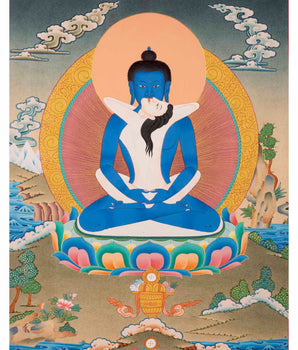Samantabhadra Bodhisattva Thangka