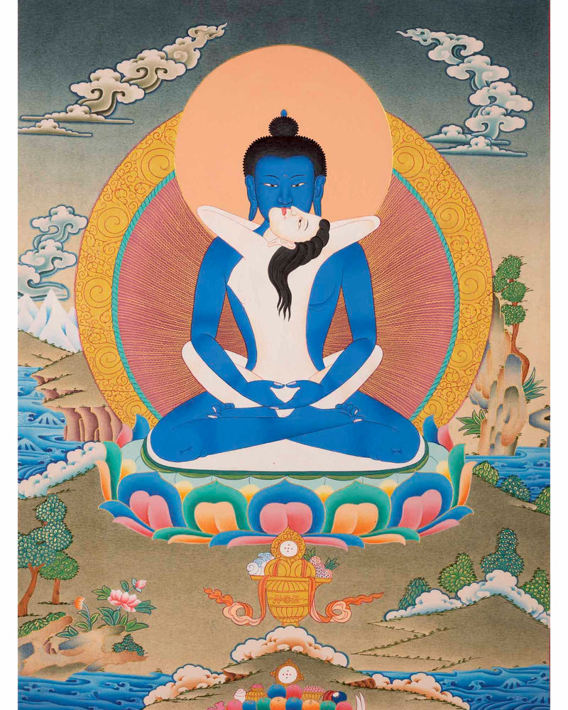 Samantabhadra Bodhisattva Thangka