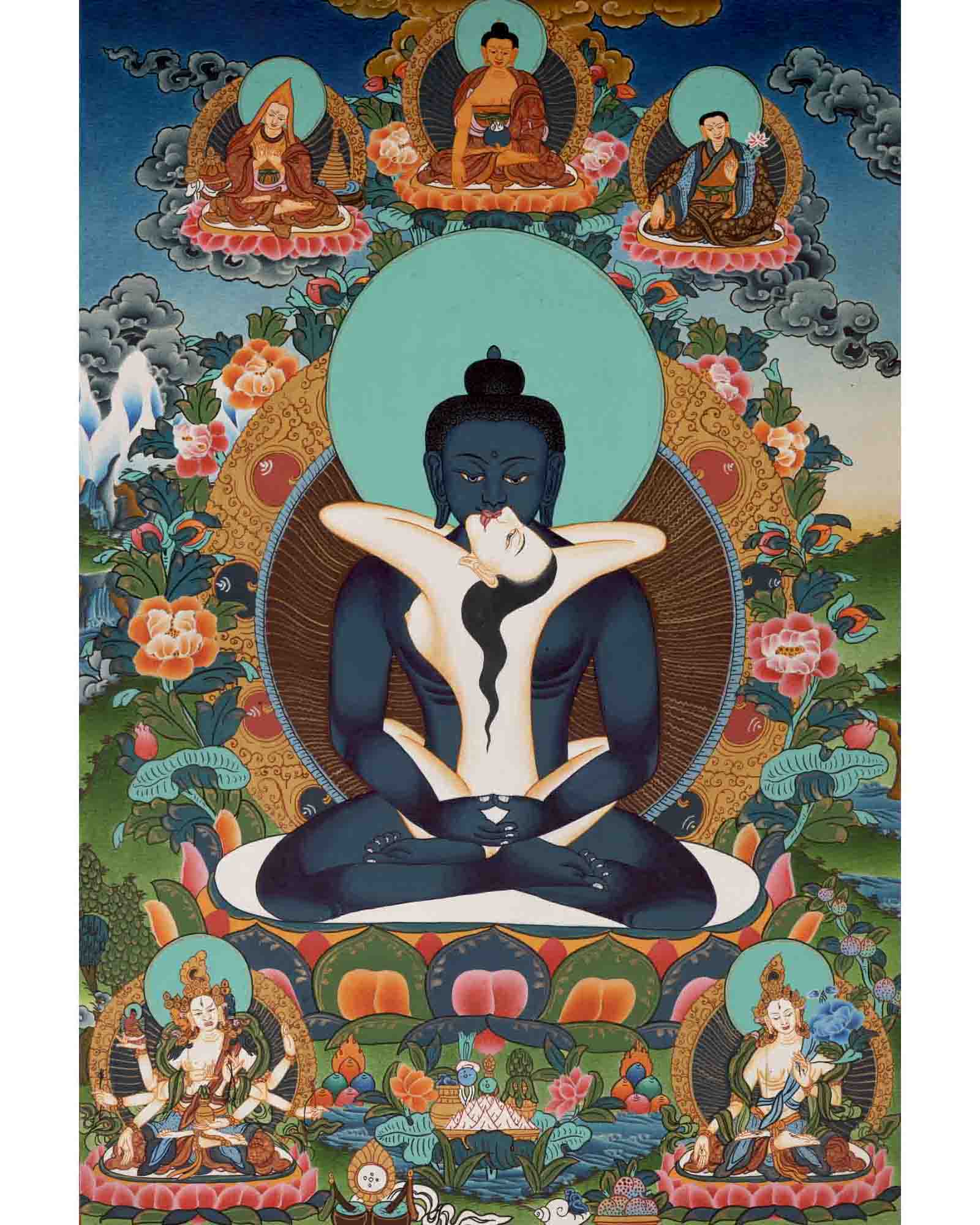 Samantabhadra Thangka