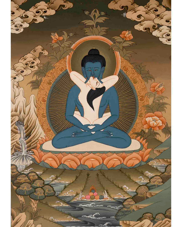 Samantabhadra Thangka Print