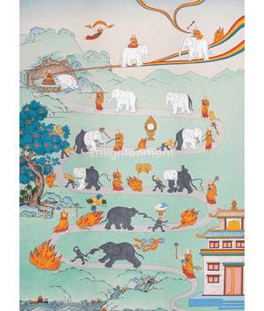 Samatha Meditation Thangka