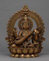 Saraswati Goddess Statue