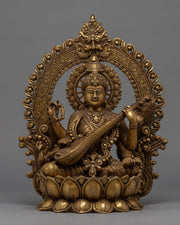Saraswati Goddess Statue