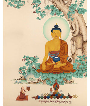Tibetan Buddhist Art | Buddha Shakyamuni Thangka