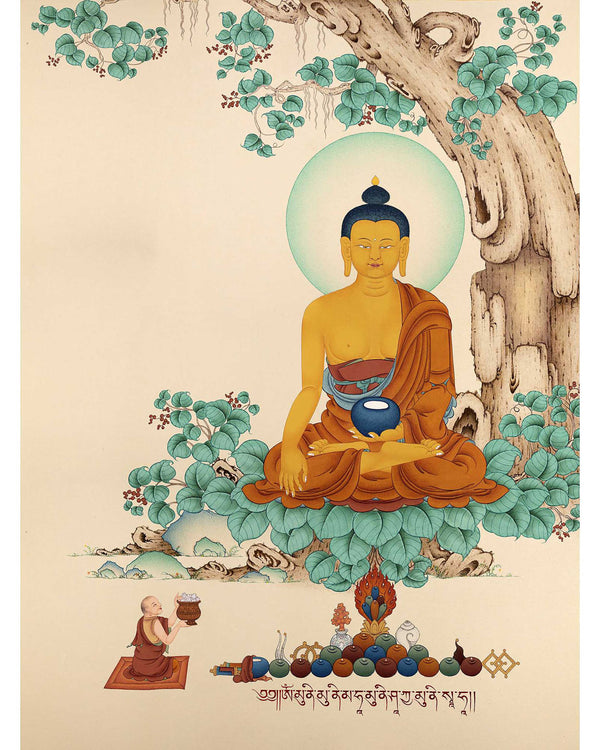 Tibetan Buddhist Art | Buddha Shakyamuni Thangka