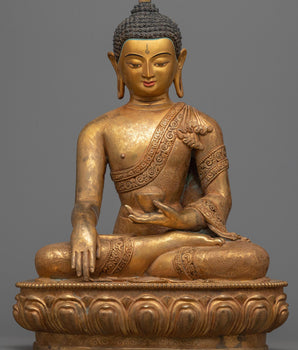 Buddhist Shakyamuni Buddha Statue