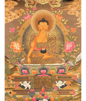 Shakyamuni Buddha Thangka 
