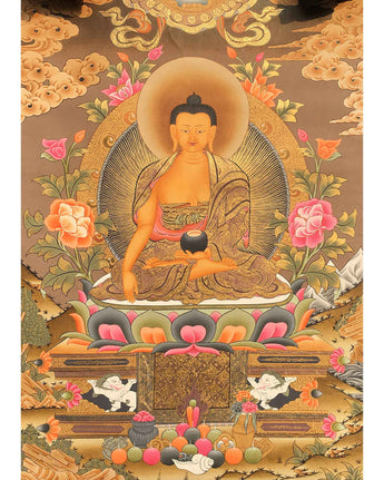 Shakyamuni Buddha Thangka 
