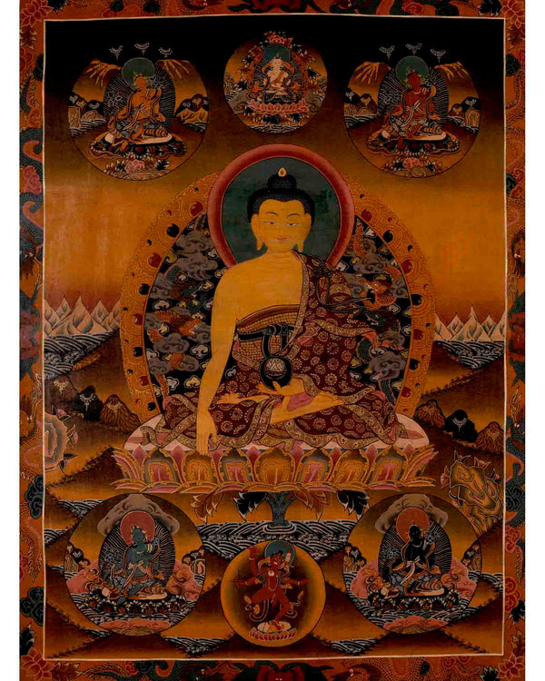 Shakyamuni Buddha Thangka