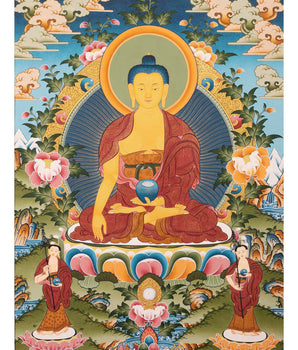 Shakyamuni Buddha Thangka