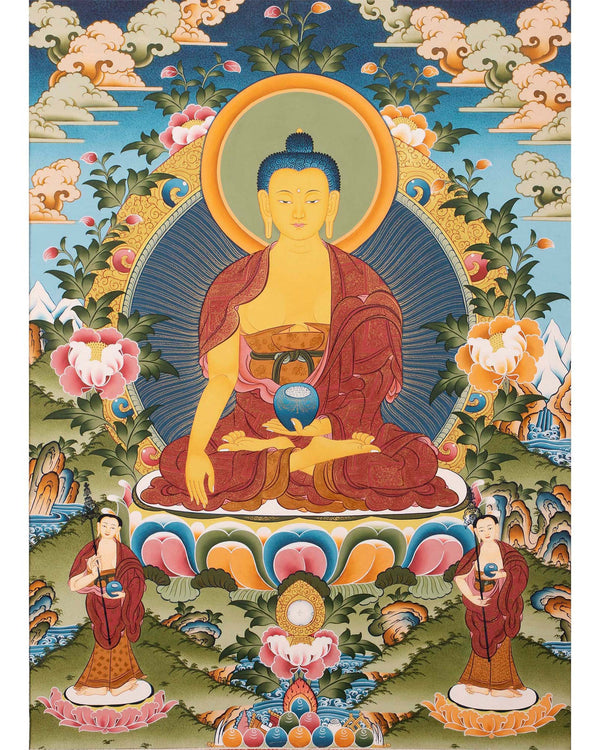 Shakyamuni Buddha Thangka