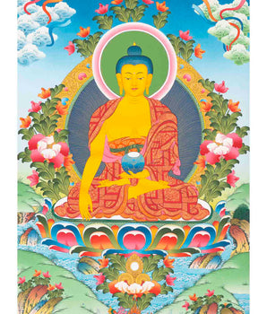 Shakyamuni Buddha Thangka