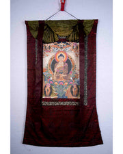 Shakyamuni Buddha With Brocade 