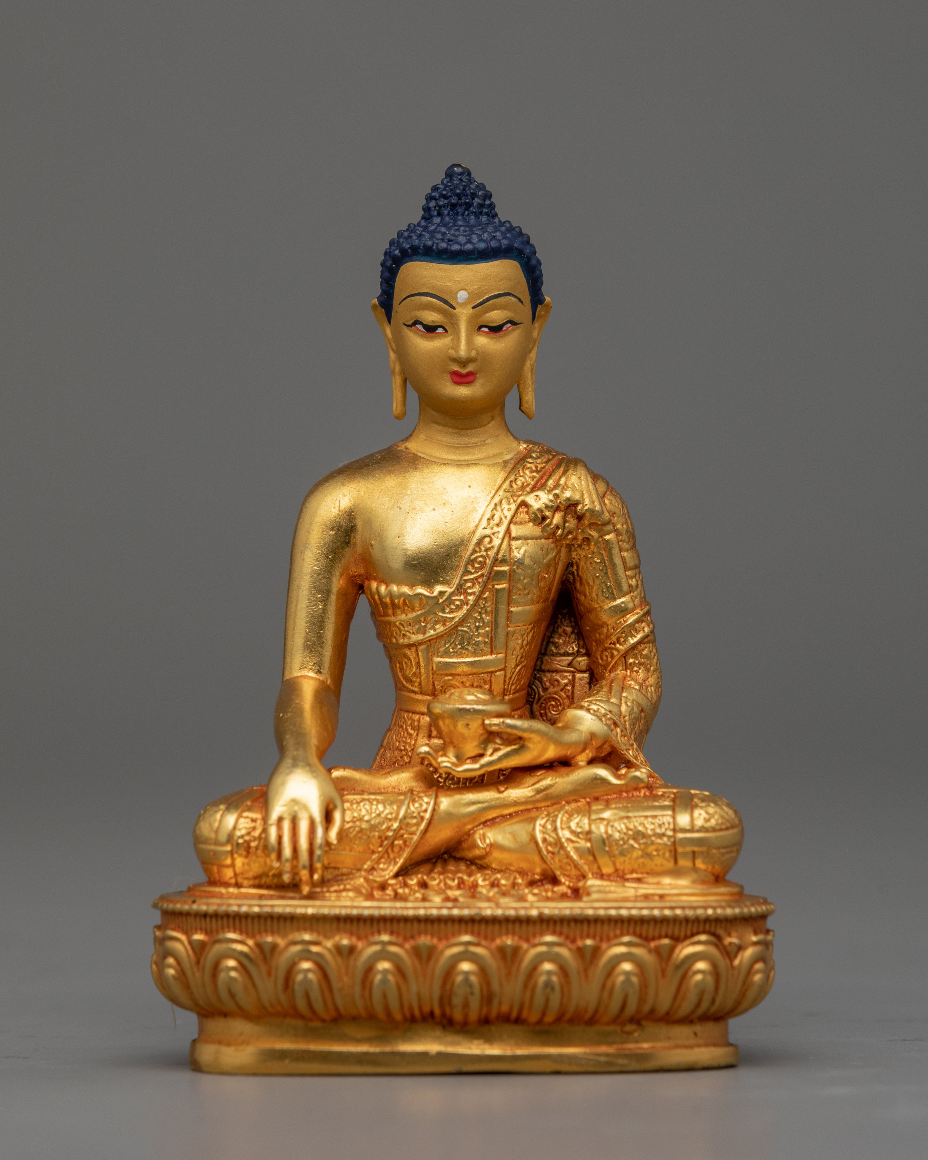 Tibetan Shakyamuni Buddha Statue | Himalayan Buddhist Sacred Art
