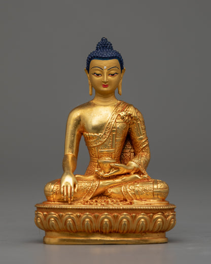 Tibetan Shakyamuni Buddha Statue | Himalayan Buddhist Sacred Art