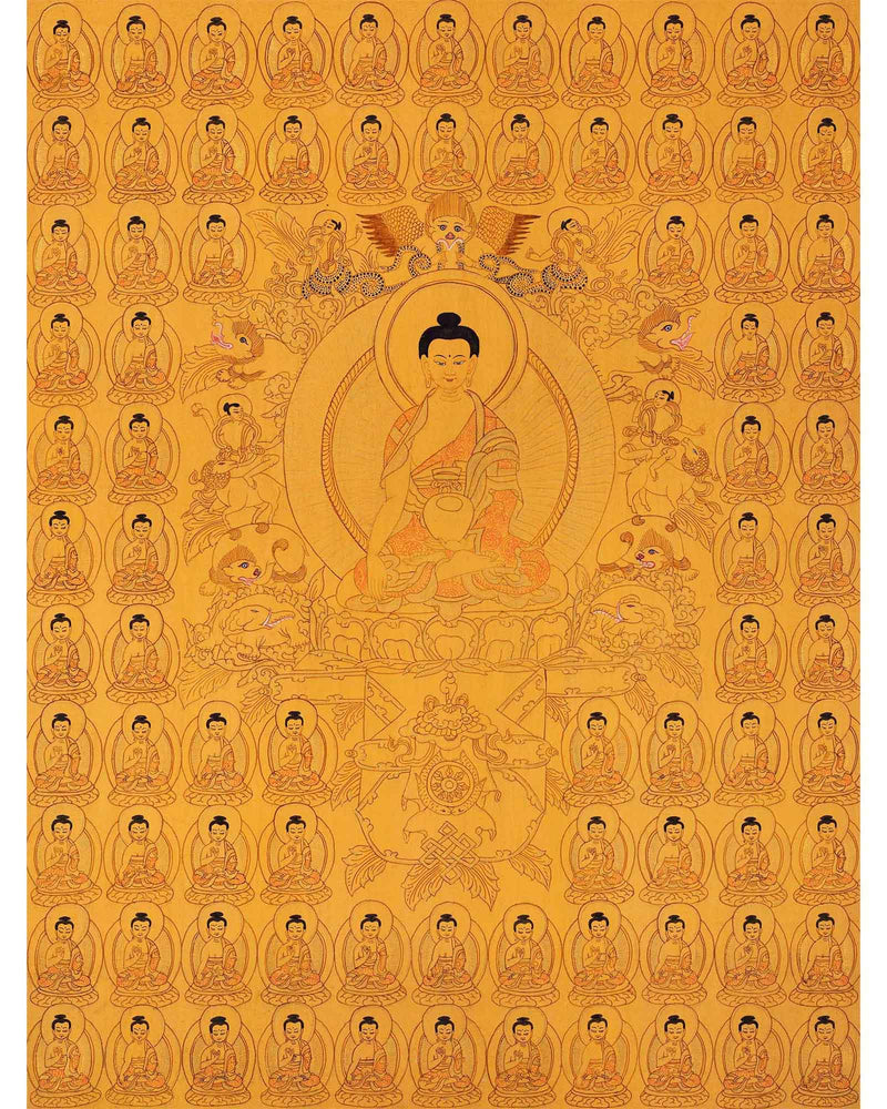 Shakyamuni Buddha thangka
