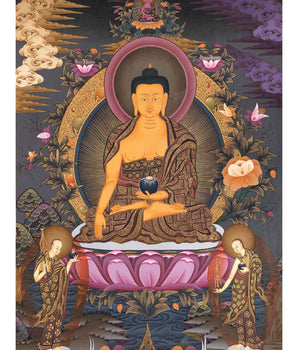 Shakyamuni Handmade Thangka