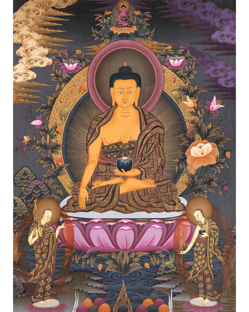 Shakyamuni Handmade Thangka