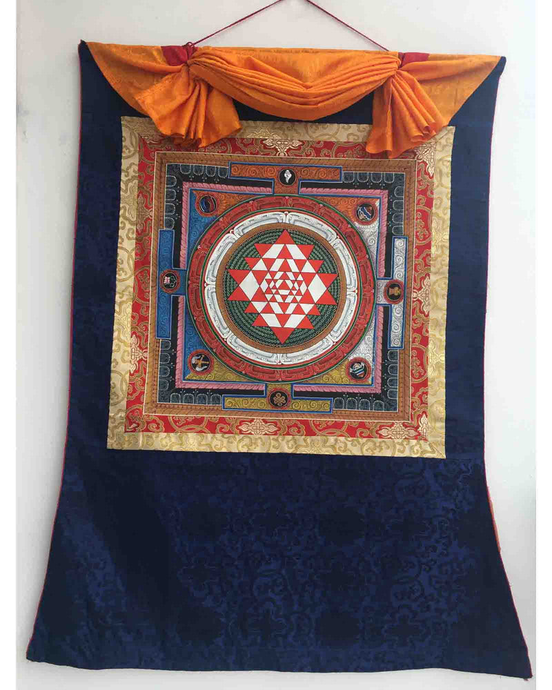 Shri Yantra Mandala Thangka